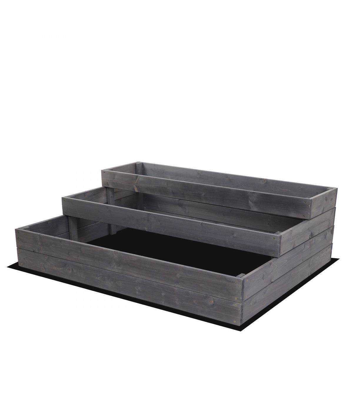 Strat inaltat de gradina - DAHLIA H36 - lemn de pin - Rael Garden