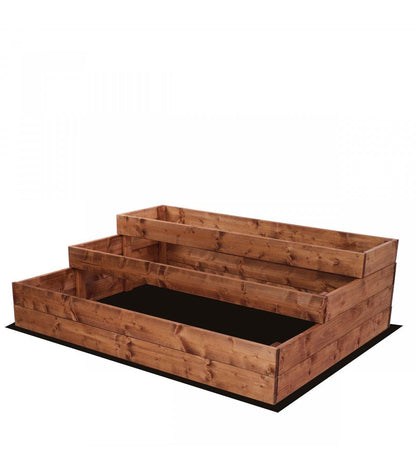 Strat inaltat de gradina - DAHLIA H36 - lemn de pin - Rael Garden