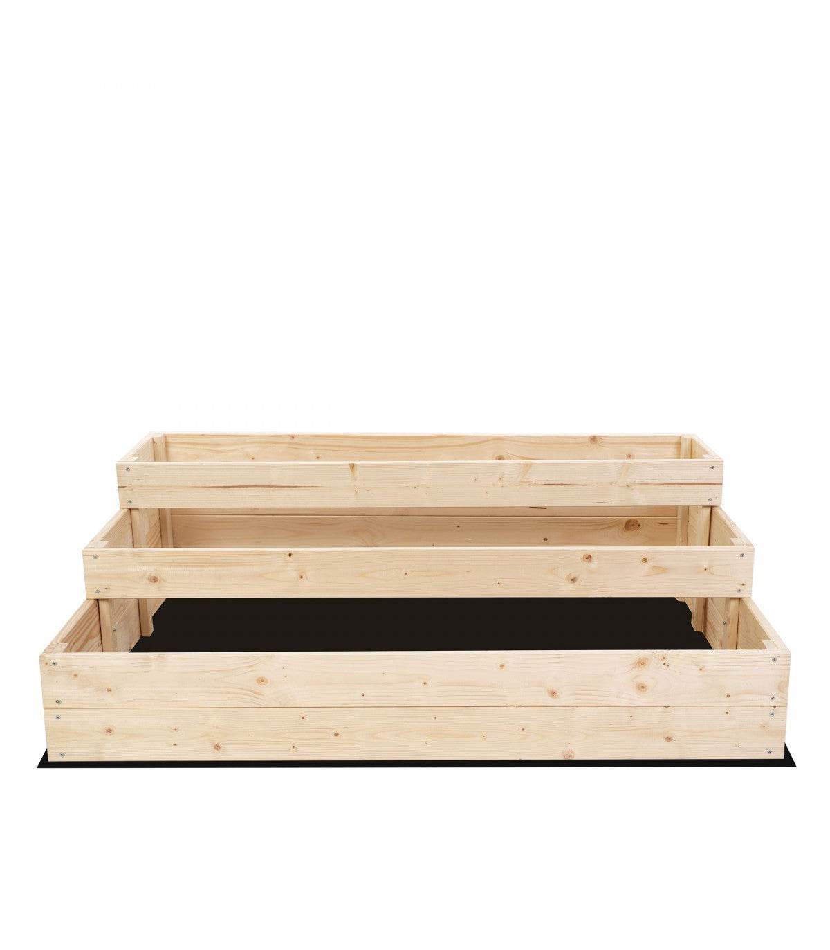 Strat inaltat de gradina - DAHLIA H36 - lemn de pin - Rael Garden