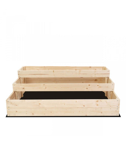 Strat inaltat de gradina - DAHLIA H36 - lemn de pin - Rael Garden