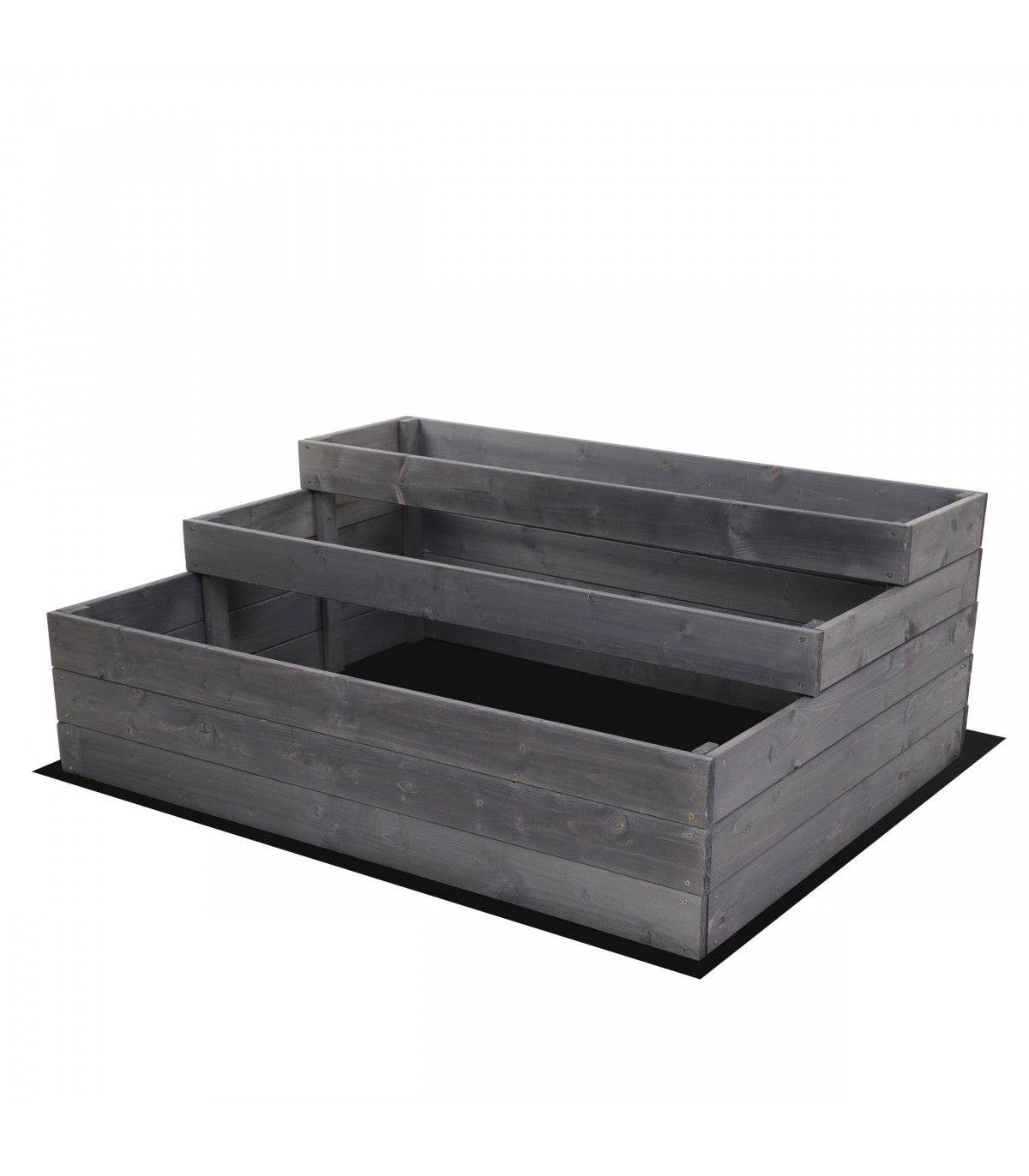 Strat inaltat de gradina - DAHLIA H45 - lemn de pin - Rael Garden