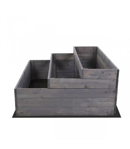 Strat inaltat de gradina - DAHLIA H45 - lemn de pin - Rael Garden