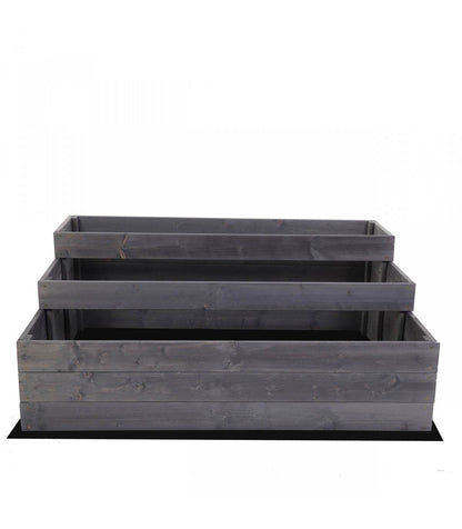 Strat inaltat de gradina - DAHLIA H45 - lemn de pin - Rael Garden