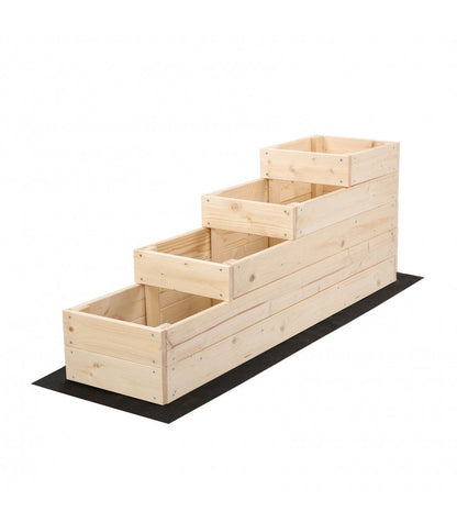 Strat inaltat de gradina - DAHLIA H45 - lemn de pin - Rael Garden