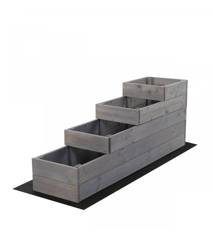 Strat inaltat de gradina - DAHLIA H45 - lemn de pin - Rael Garden