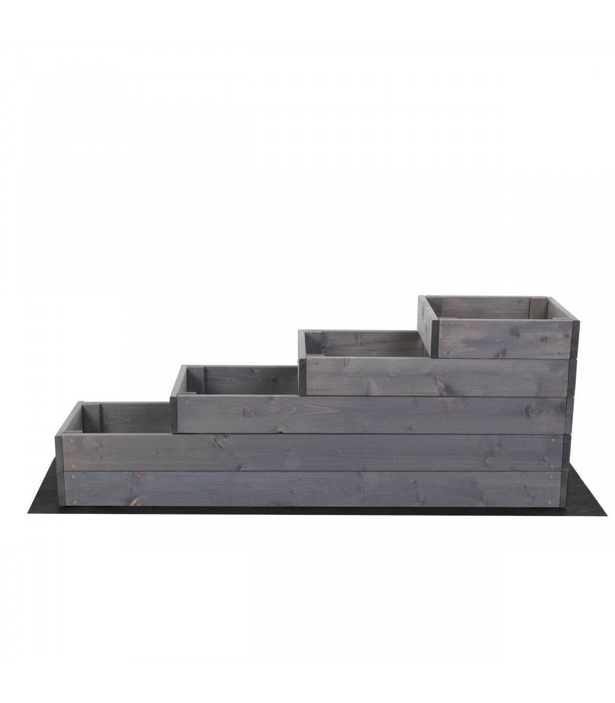 Strat inaltat de gradina - DAHLIA H45 - lemn de pin - Rael Garden