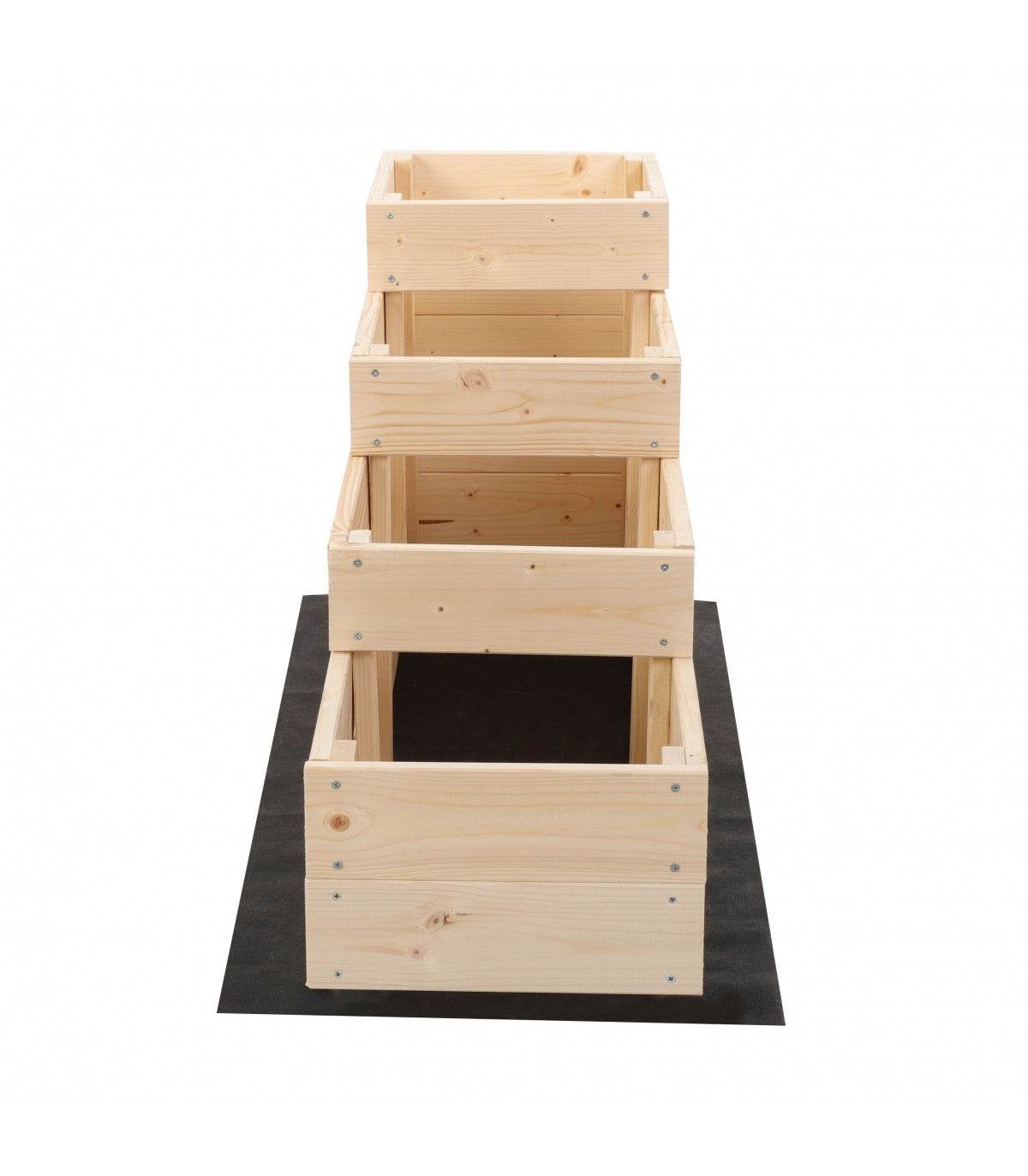 Strat inaltat de gradina - DAHLIA H45 - lemn de pin - Rael Garden