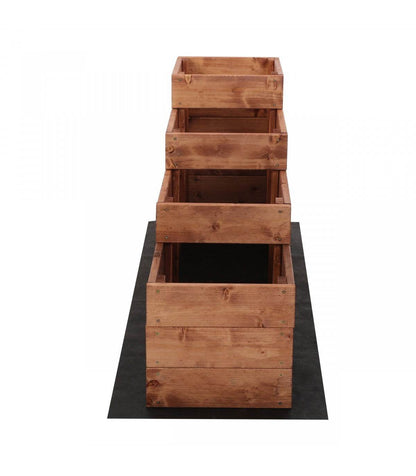 Strat inaltat de gradina - DAHLIA H54 - lemn de pin - Rael Garden