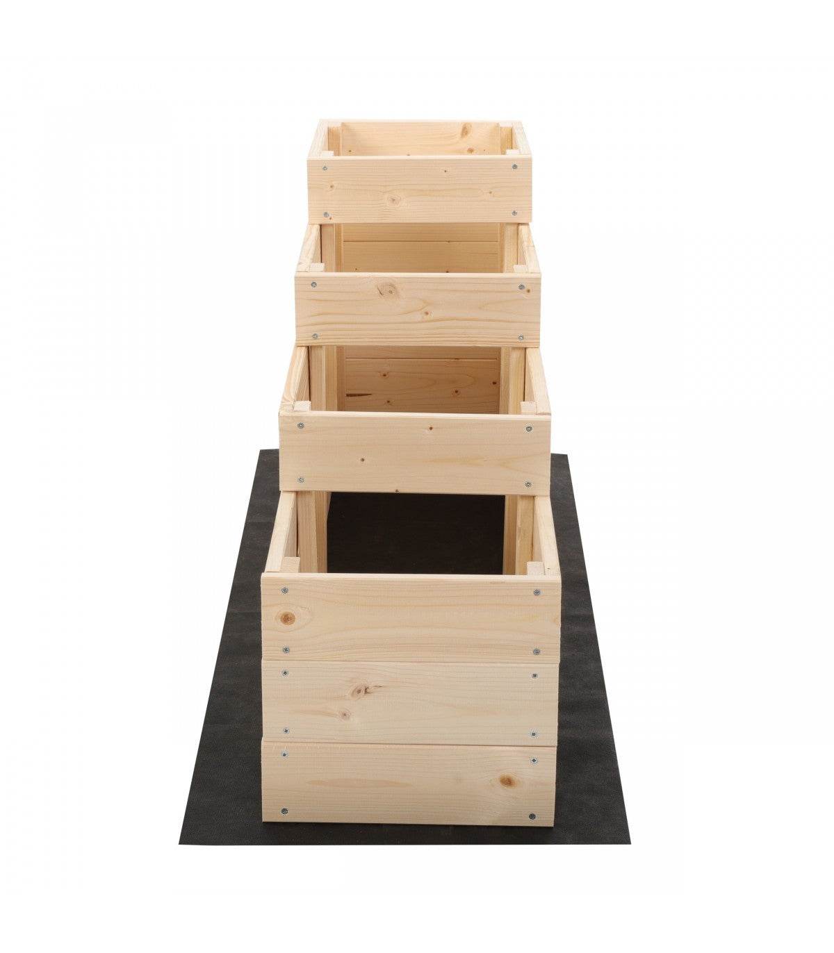 Strat inaltat de gradina - DAHLIA H54 - lemn de pin - Rael Garden