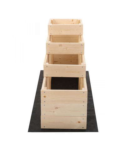 Strat inaltat de gradina - DAHLIA H54 - lemn de pin - Rael Garden