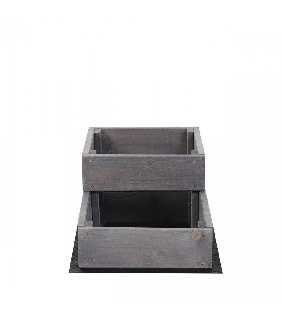 Strat inaltat de gradina - DAHLIA H18 - lemn de pin - Rael Garden