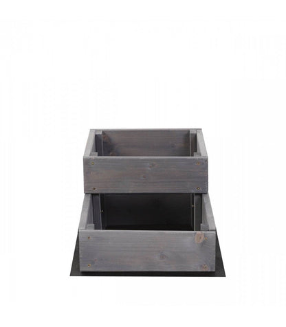 Strat inaltat de gradina - DAHLIA H18 - lemn de pin - Rael Garden