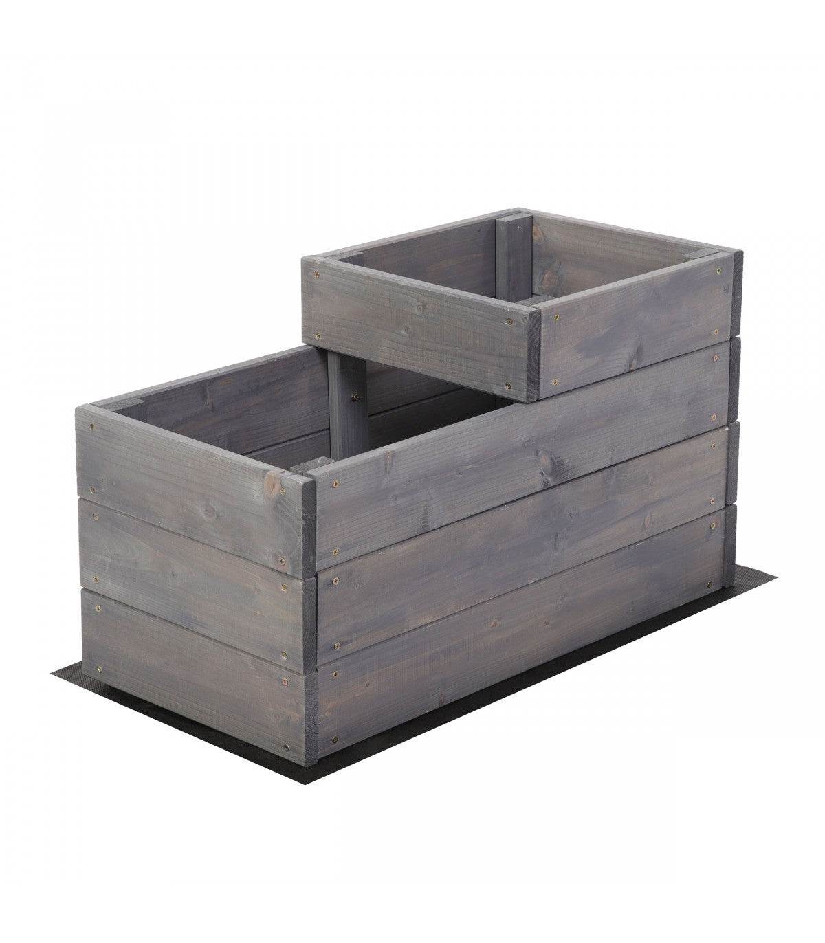 Strat inaltat de gradina - DAHLIA H36 - lemn de pin - Rael Garden