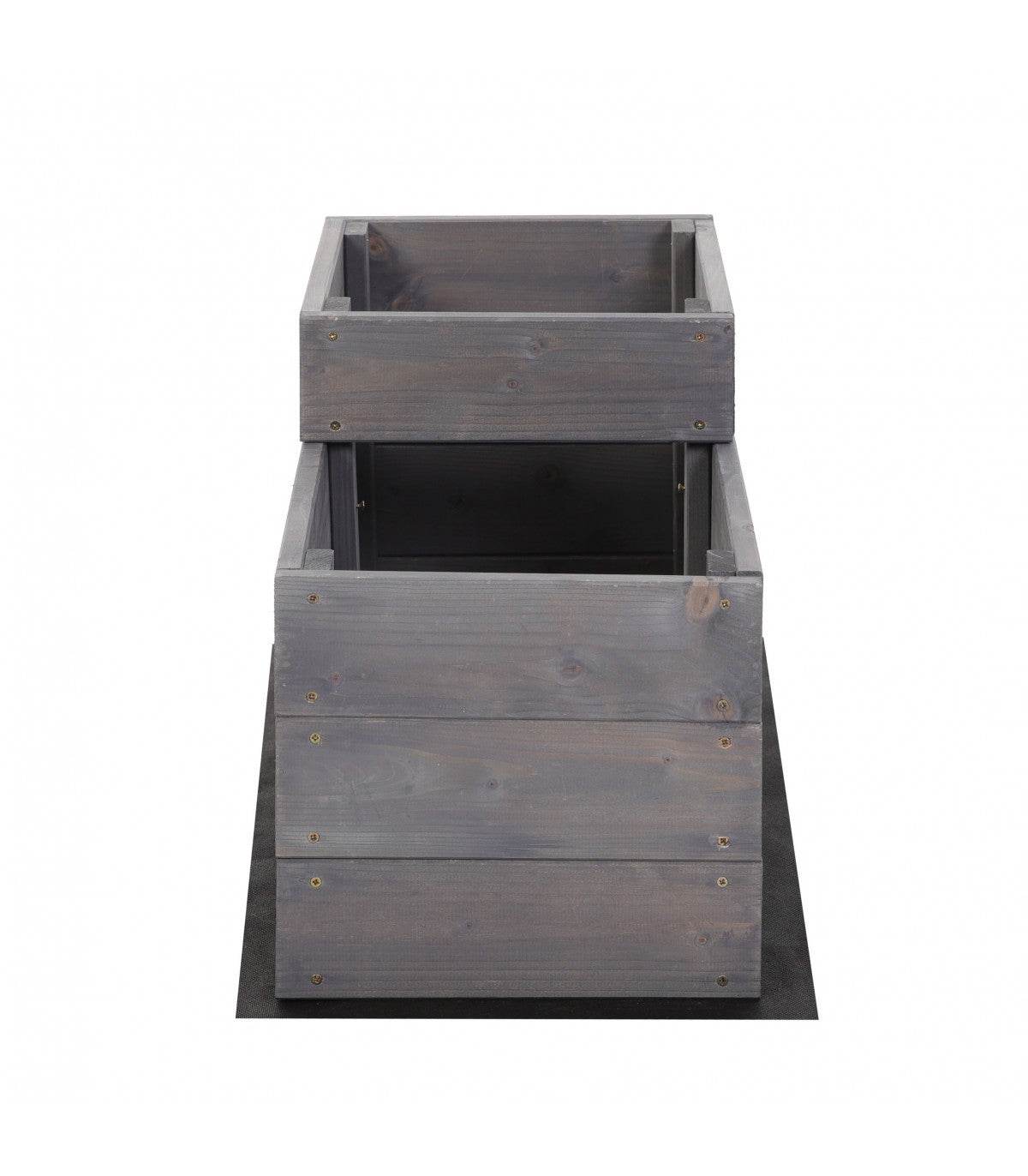 Strat inaltat de gradina - DAHLIA H36 - lemn de pin - Rael Garden