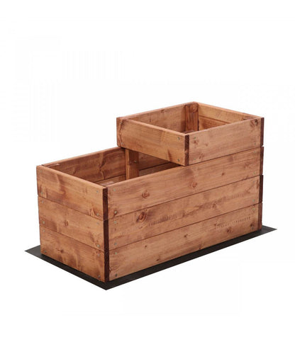 Strat inaltat de gradina - DAHLIA H36 - lemn de pin - Rael Garden