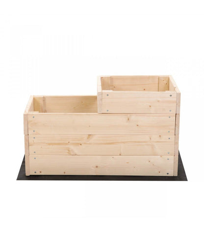 Strat inaltat de gradina - DAHLIA H36 - lemn de pin - Rael Garden