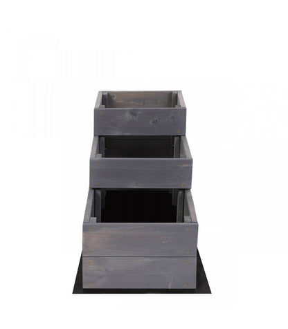 Strat inaltat de gradina - DAHLIA H36 - lemn de pin - Rael Garden