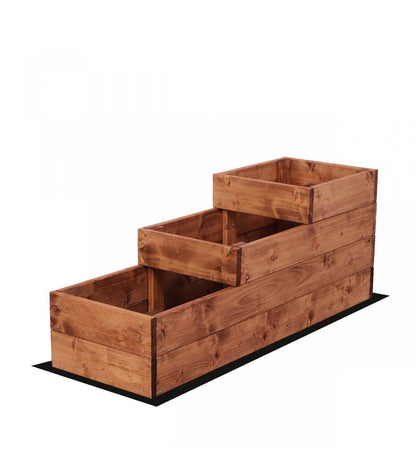 Strat inaltat de gradina - DAHLIA H36 - lemn de pin - Rael Garden