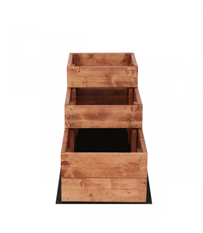 Strat inaltat de gradina - DAHLIA H36 - lemn de pin - Rael Garden