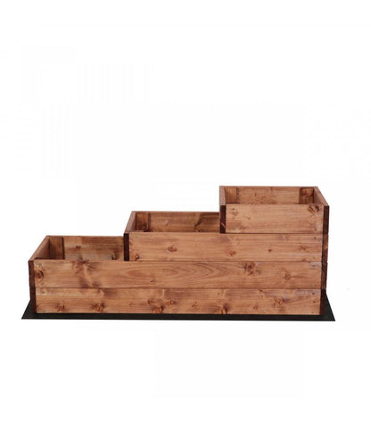 Strat inaltat de gradina - DAHLIA H36 - lemn de pin - Rael Garden