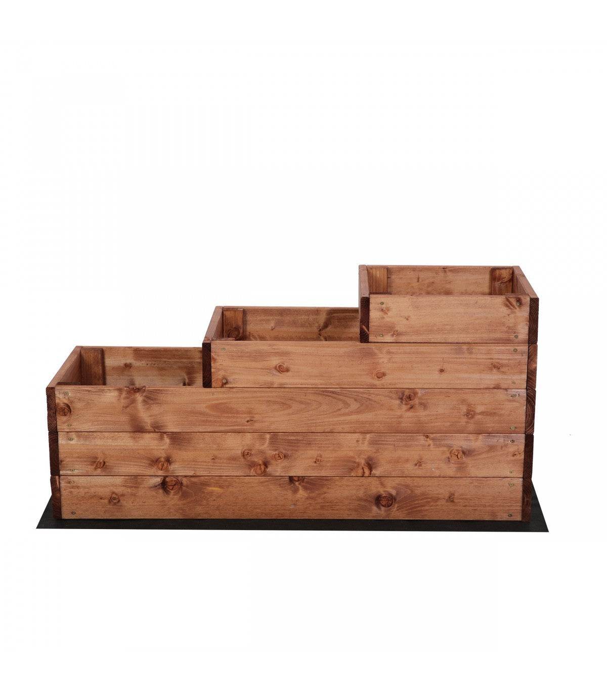 Strat inaltat de gradina - DAHLIA H45 - lemn de pin - Rael Garden