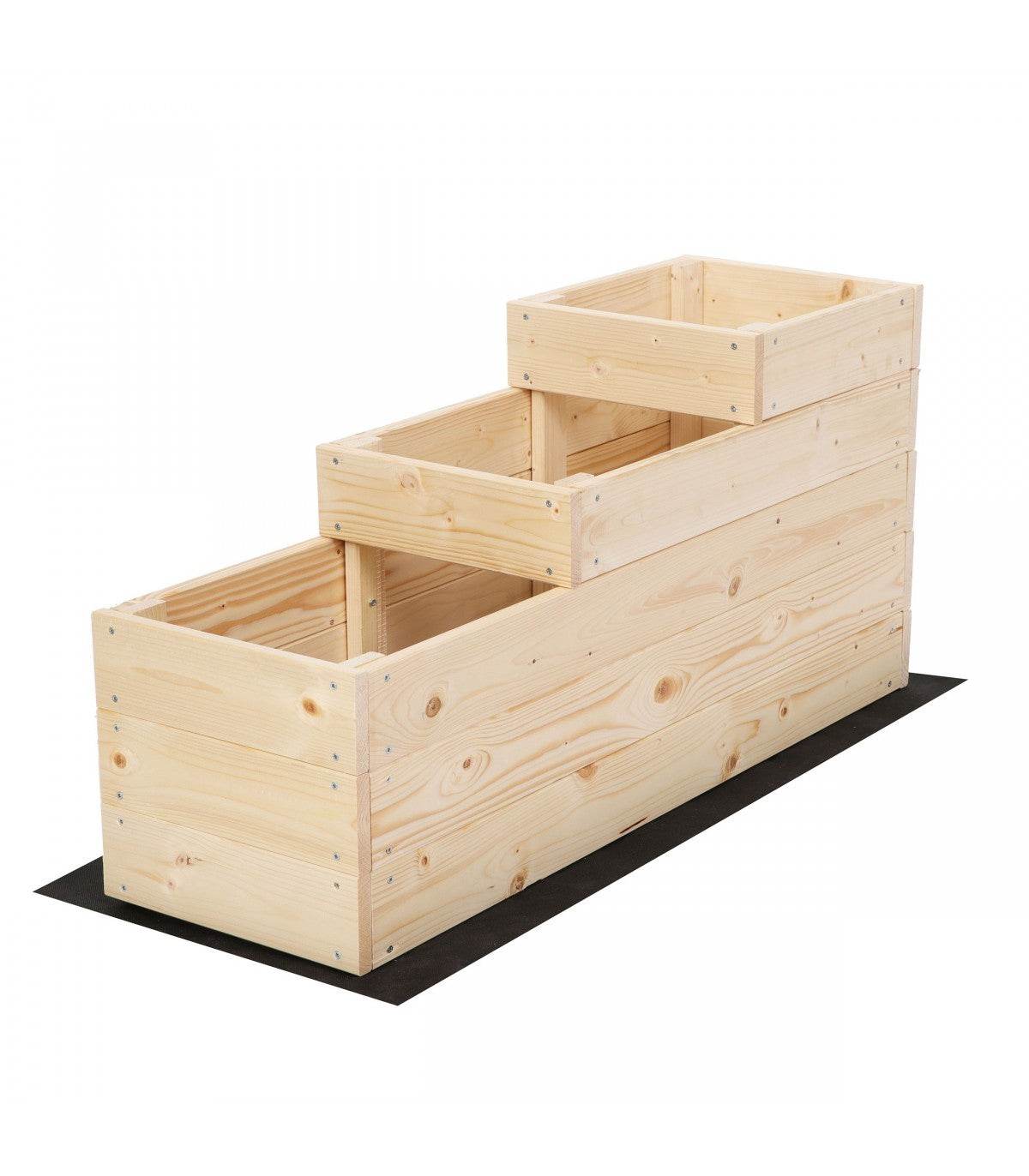 Strat inaltat de gradina - DAHLIA H45 - lemn de pin - Rael Garden