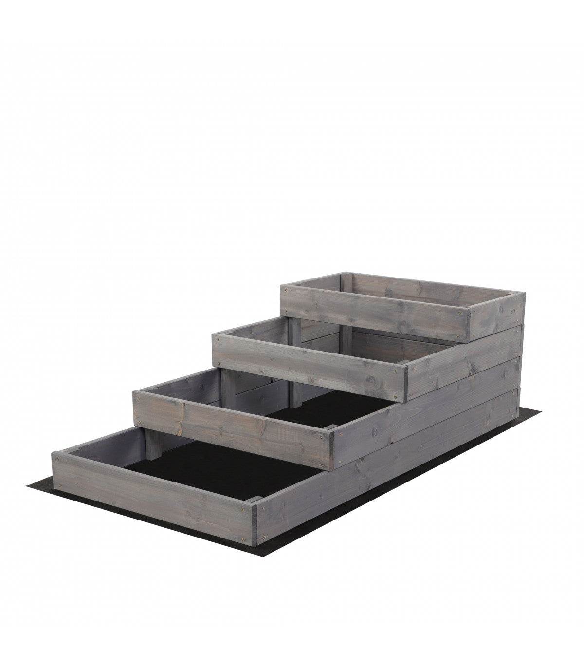 Strat inaltat de gradina - DAHLIA H36 - lemn de pin - Rael Garden