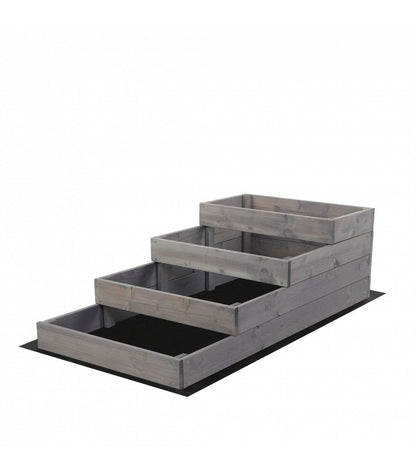 Strat inaltat de gradina - DAHLIA H36 - lemn de pin - Rael Garden