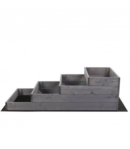 Strat inaltat de gradina - DAHLIA H36 - lemn de pin - Rael Garden