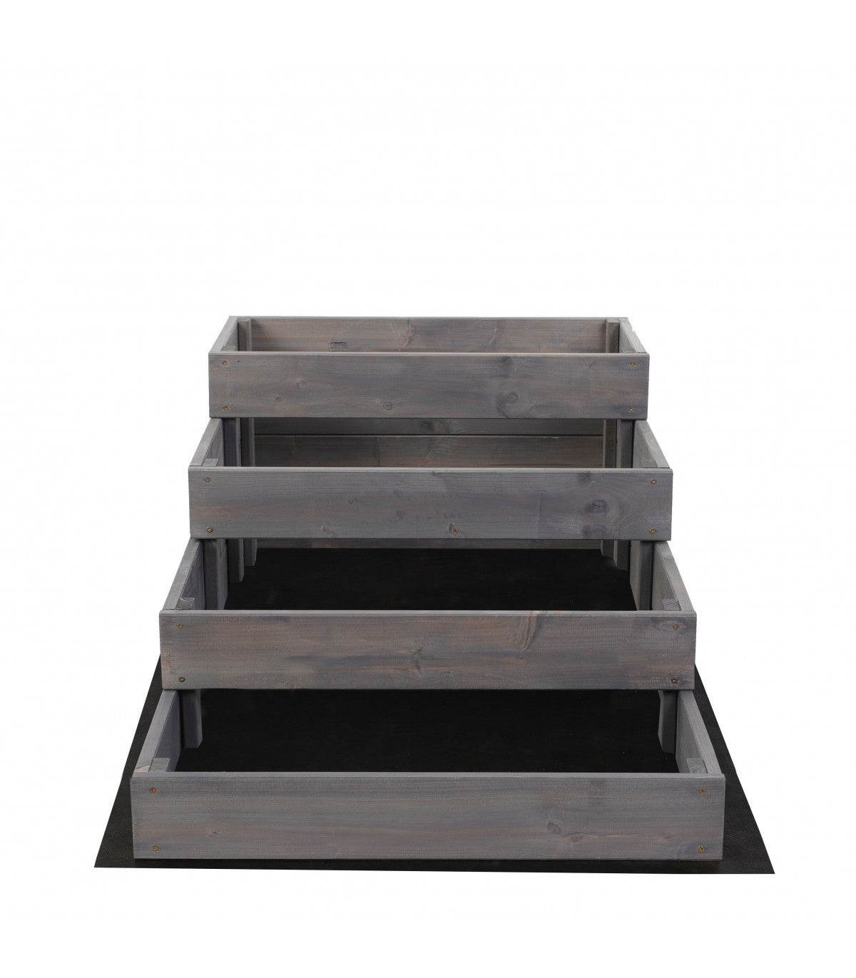 Strat inaltat de gradina - DAHLIA H36 - lemn de pin - Rael Garden