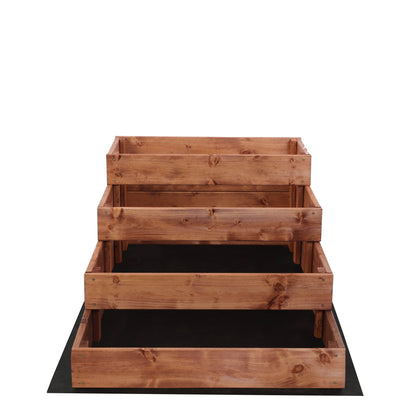 Strat inaltat de gradina - DAHLIA H36 - lemn de pin - Rael Garden