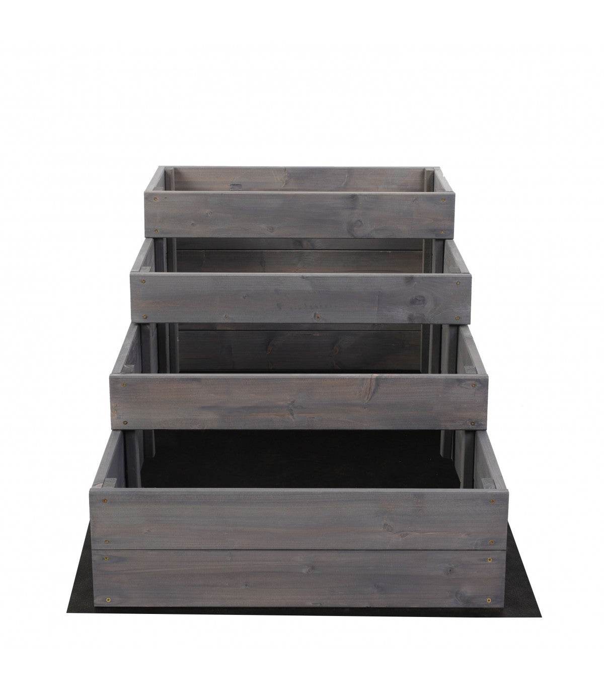 Strat inaltat de gradina - DAHLIA H45 - lemn de pin - Rael Garden