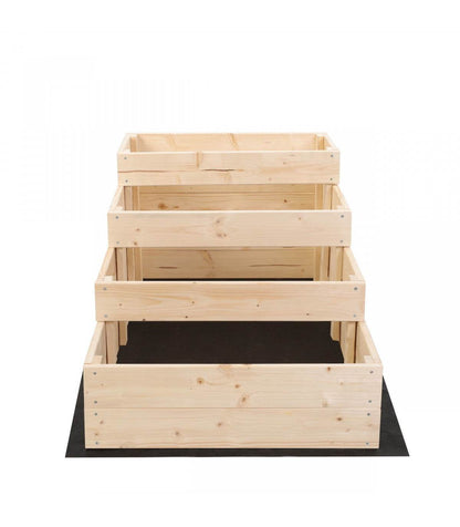 Strat inaltat de gradina - DAHLIA H45 - lemn de pin - Rael Garden