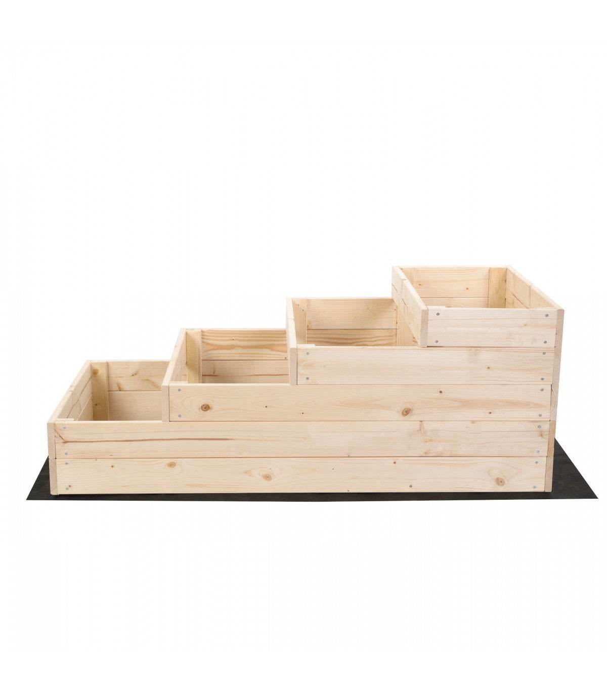 Strat inaltat de gradina - DAHLIA H45 - lemn de pin - Rael Garden