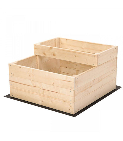 Strat inaltat de gradina - DAHLIA H36 - lemn de pin - Rael Garden