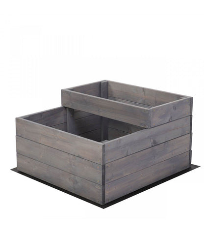 Strat inaltat de gradina - DAHLIA H36 - lemn de pin - Rael Garden