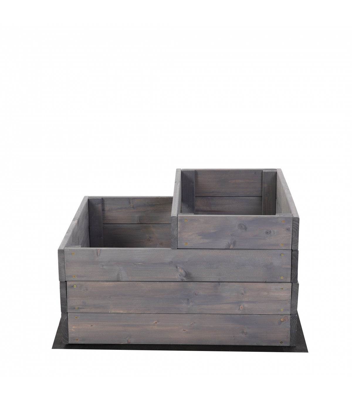 Strat inaltat de gradina - DAHLIA H36 - lemn de pin - Rael Garden