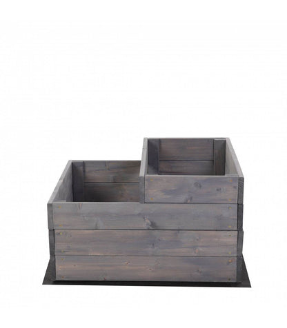 Strat inaltat de gradina - DAHLIA H36 - lemn de pin - Rael Garden