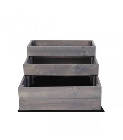 Strat inaltat de gradina - DAHLIA H36 - lemn de pin - Rael Garden