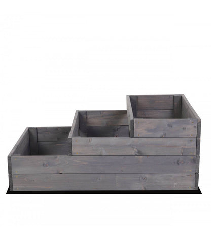 Strat inaltat de gradina - DAHLIA H36 - lemn de pin - Rael Garden