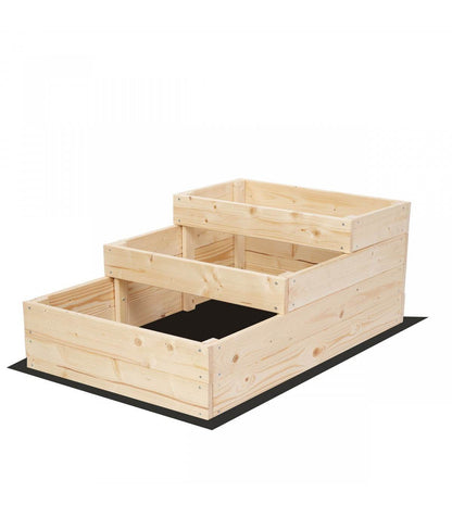 Strat inaltat de gradina - DAHLIA H36 - lemn de pin - Rael Garden