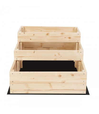 Strat inaltat de gradina - DAHLIA H36 - lemn de pin - Rael Garden