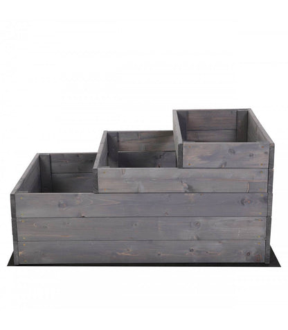 Strat inaltat de gradina - DAHLIA H45 - lemn de pin - Rael Garden