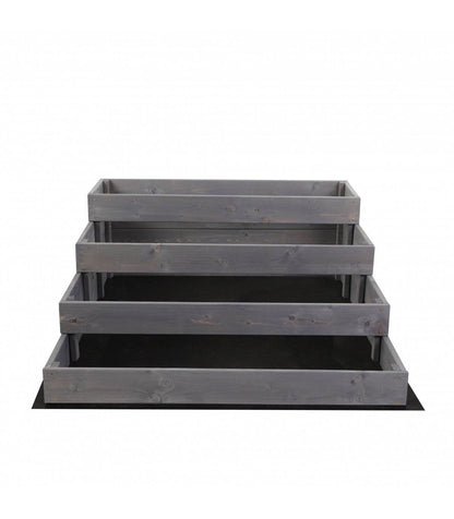 Strat inaltat de gradina - DAHLIA H36 - lemn de pin - Rael Garden