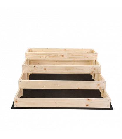 Strat inaltat de gradina - DAHLIA H36 - lemn de pin - Rael Garden