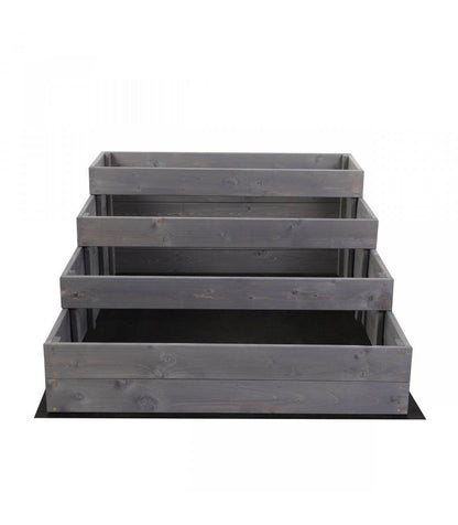 Strat inaltat de gradina - DAHLIA H45 - lemn de pin - Rael Garden