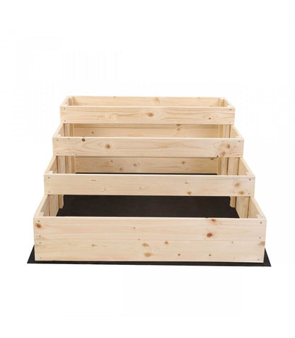 Strat inaltat de gradina - DAHLIA H45 - lemn de pin - Rael Garden