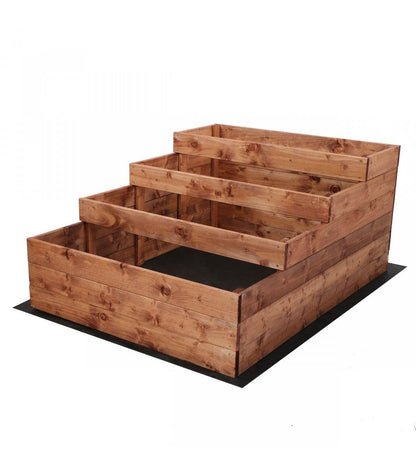 Strat inaltat de gradina - DAHLIA H54 - lemn de pin - Rael Garden