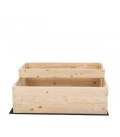 Strat inaltat de gradina - DAHLIA H36 - lemn de pin - Rael Garden