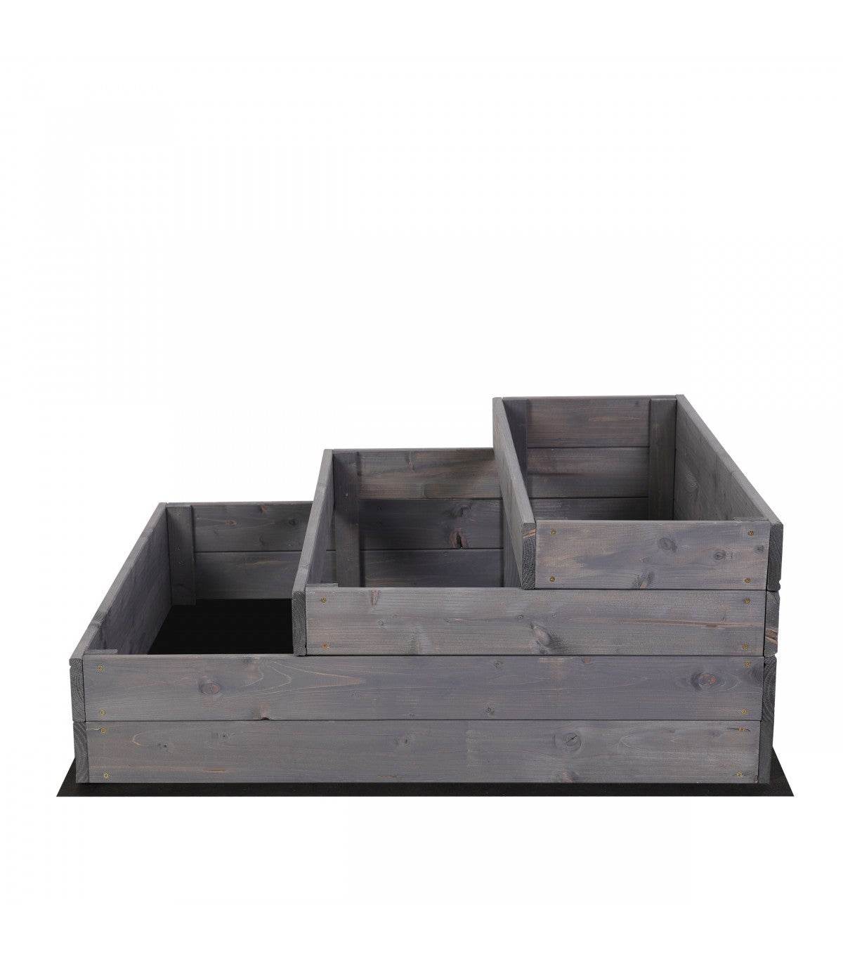 Strat inaltat de gradina - DAHLIA H36 - lemn de pin - Rael Garden